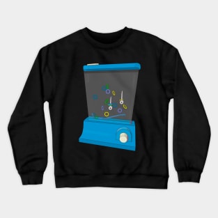 Blue Waterful Ring Toss Crewneck Sweatshirt